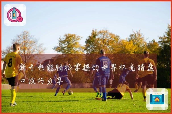 新手也能轻松掌握的世界杯竞猜盘口技巧分享